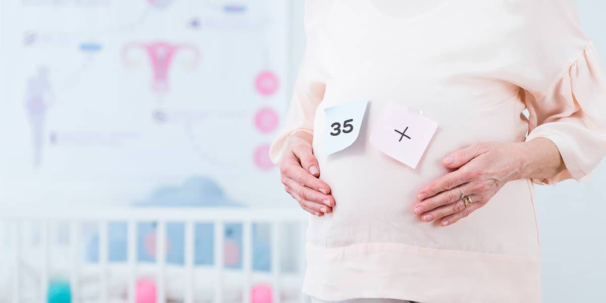 ریسک بارداری در سنین بالا