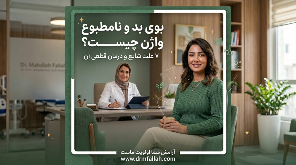 بوی بد واژن