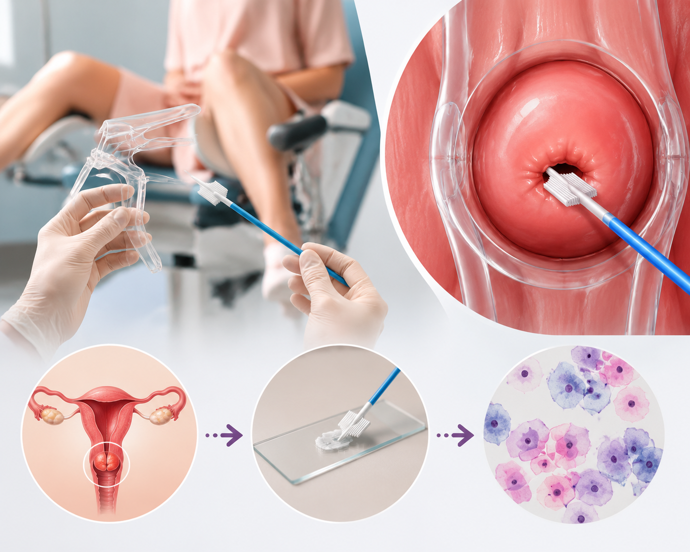 تست HPV و پاپ اسمیر