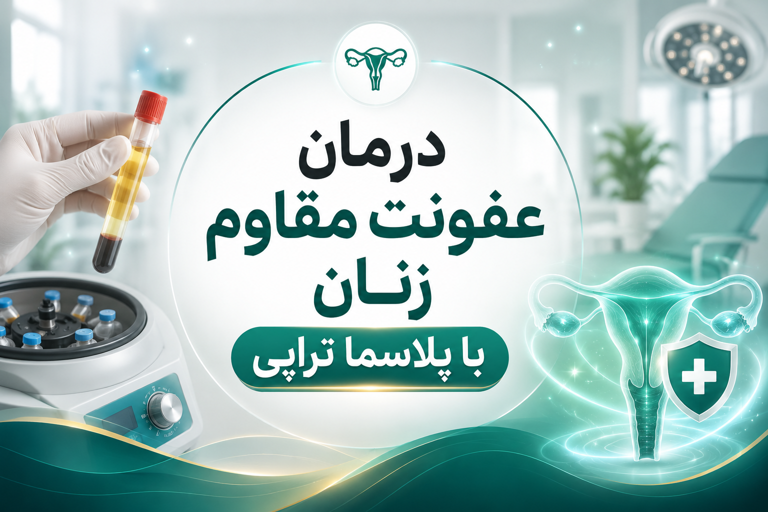درمان عفونت مقاوم زنان با پلاسما تراپی