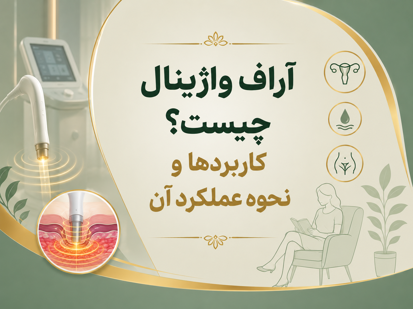 آراف واژینال چیست؟ کاربردها و نحوه عملکرد آن