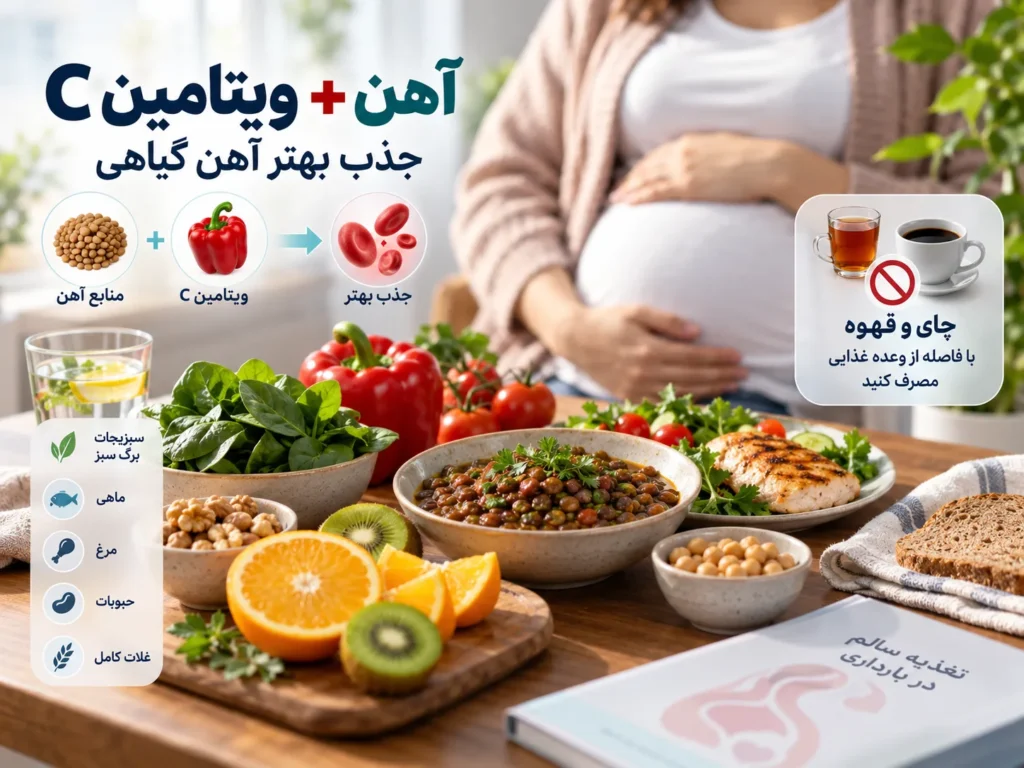 کم‌خونی در بارداری؛ علائم، تغذیه و درمان